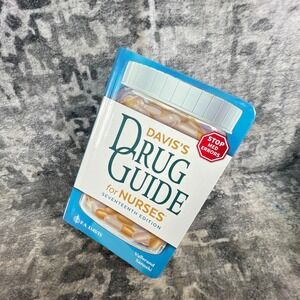 Davis's Drug Guide for Nurses 17th Edition Vallerand Sanoski Medical Textbook